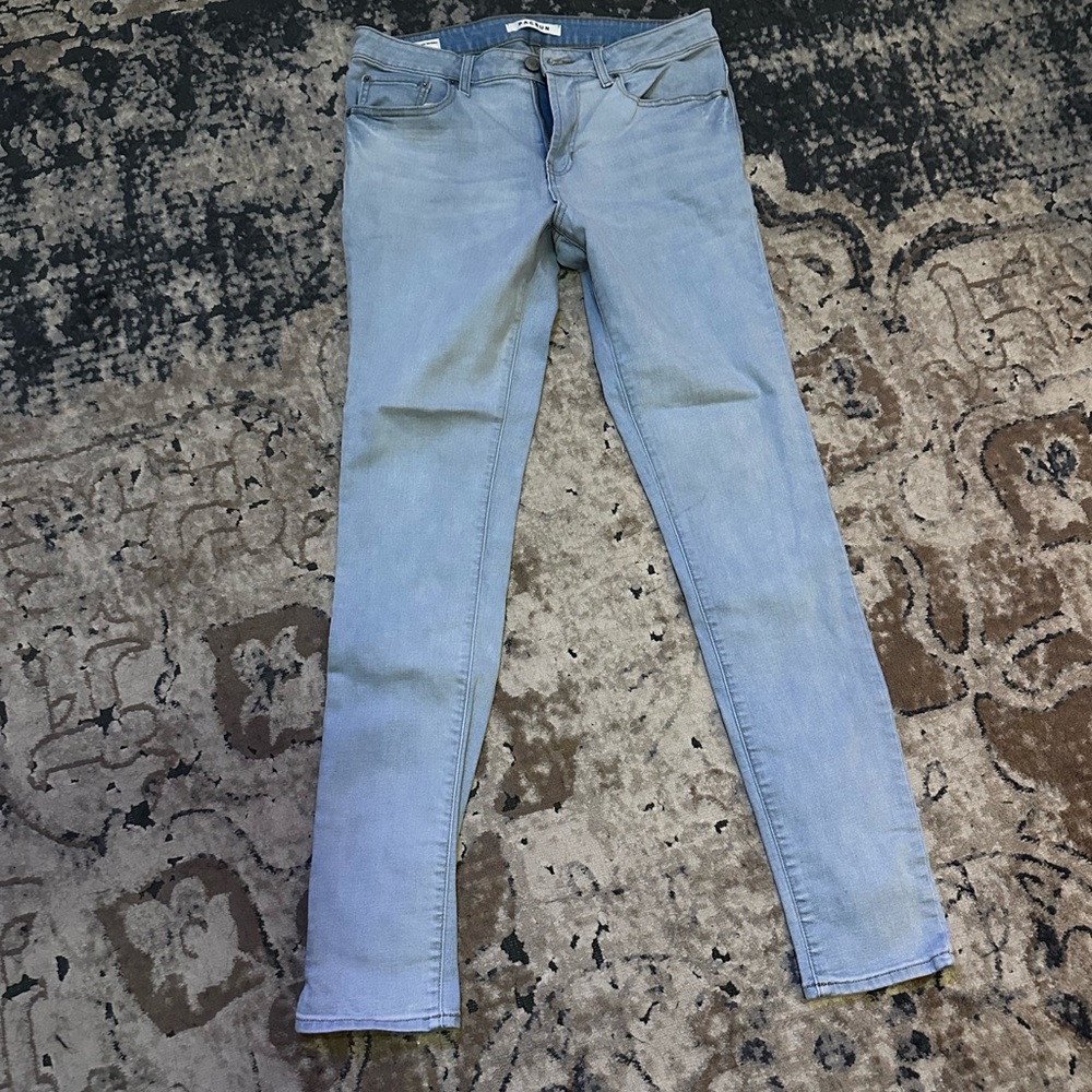 PacSun Men's Skinny Jeans in Light Blue